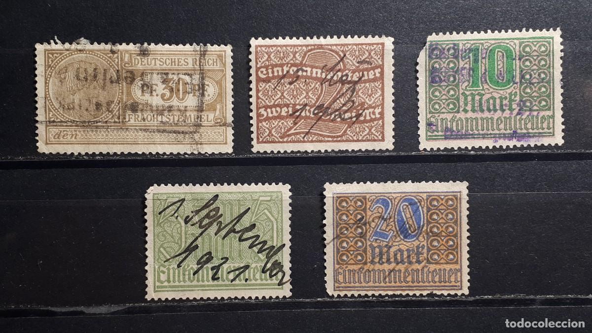 Sellos: ALEMANIA. A&Ntilde;O 1920 &deg;. YVERT fiscal