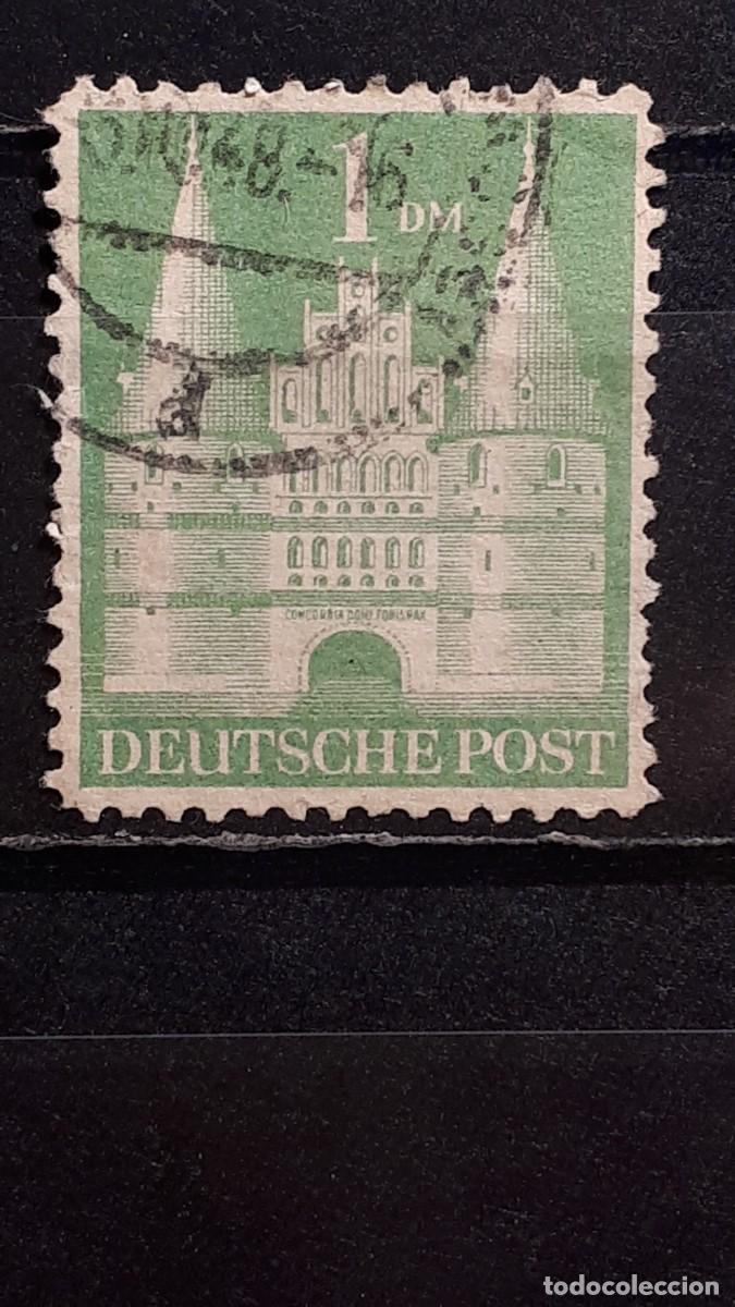 Sellos: ALEMANIA- BIZONA. &deg;. A&Ntilde;O 1948. Yvert 65 I.