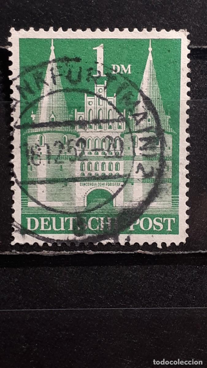 Sellos: ALEMANIA- BIZONA. &deg;. A&Ntilde;O 1948. Yvert 65 II.