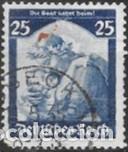 Sellos: ALEMANIA-IMPERIO ALEM&Aacute;N-SELLO A&Ntilde;O 1935-REANEXI&Oacute;N DEL SARRE-USADO-DENTADO 14