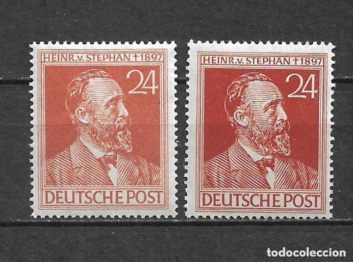 Sellos: alemania alliierte besetzung 1947 michel 963 a+b ** mnh 15&euro; - 8/36