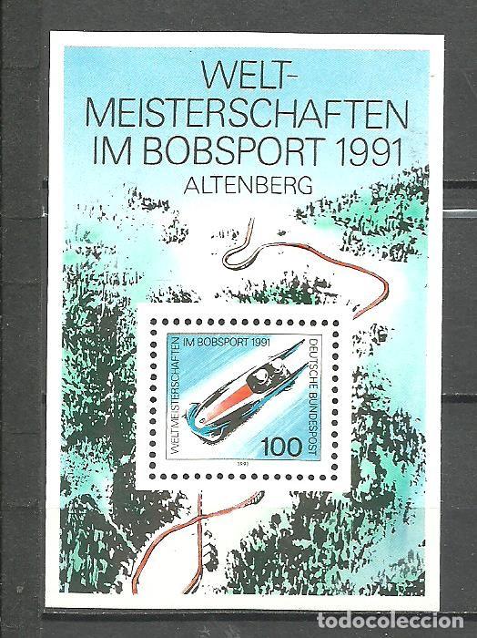 Sellos: ALEMANIA FEDERAL 1991 - MICHEL NRO. 23 BLOCK - NUEVO