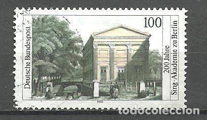 Sellos: ALEMANIA FEDERAL 1991 - MICHEL NRO. 1520 - USADO