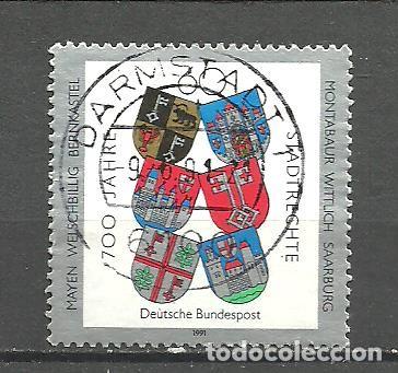 Sellos: ALEMANIA FEDERAL 1991 - MICHEL NRO. 1528 - USADO