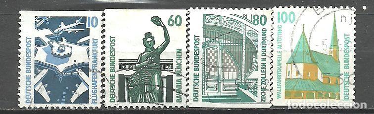 Sellos: ALEMANIA FEDERAL 1991 - MICHEL NRO. 1531-34 - USADO