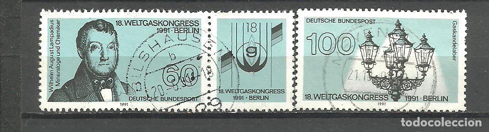 Sellos: ALEMANIA FEDERAL 1991 - MICHEL NRO. 1537-38 - USADO