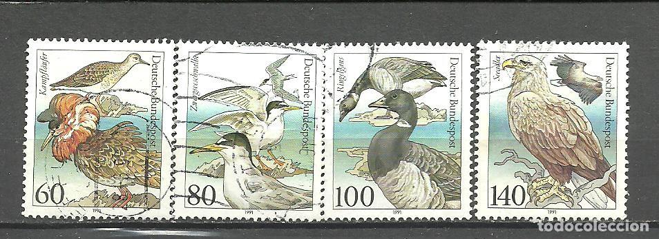 Sellos: ALEMANIA FEDERAL 1991 - MICHEL NRO. 1539-42 - USADO