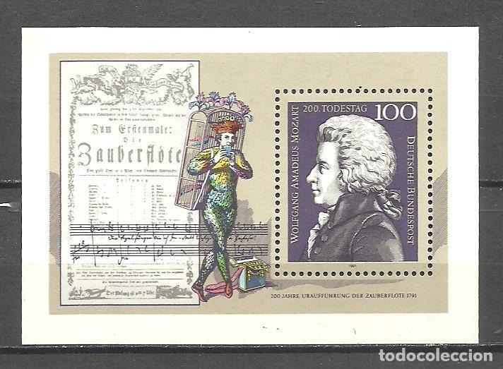 Sellos: ALEMANIA FEDERAL 1991 - MICHEL NRO. 26 BLOCK - NUEVO