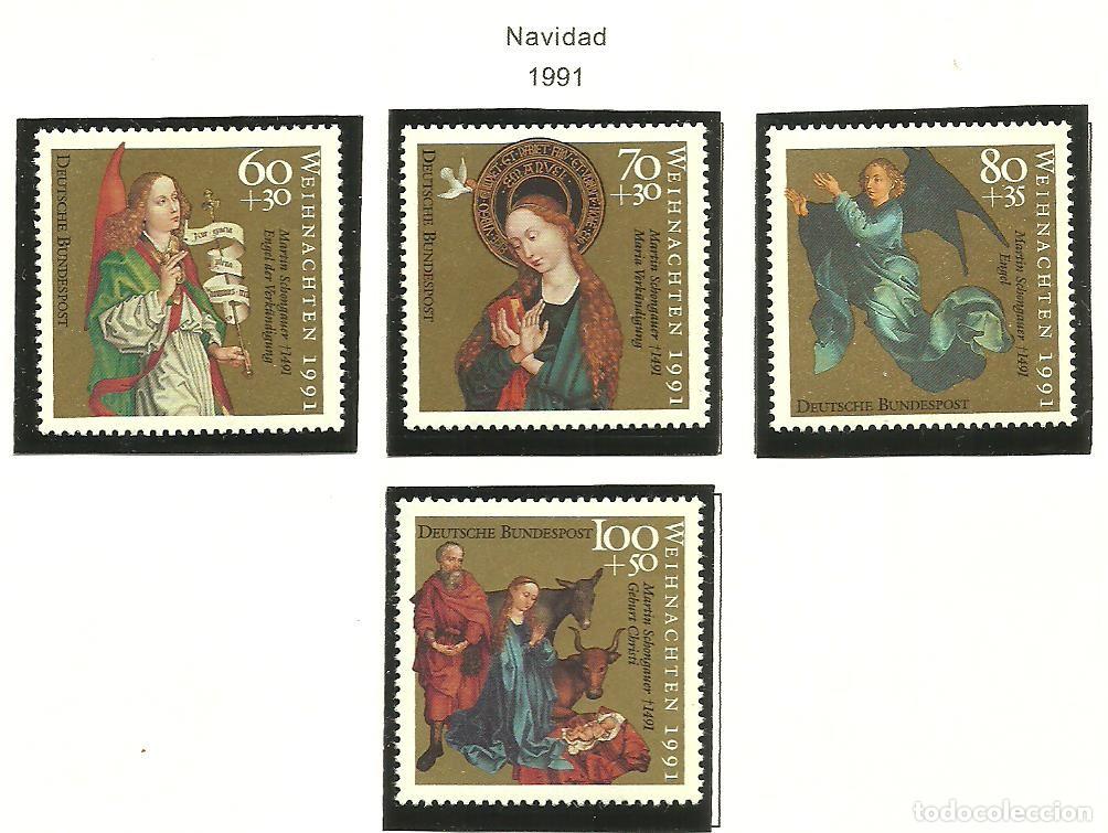 Sellos: ALEMANIA FEDERAL 1991 - MICHEL NRO. 1578-81- NUEVO