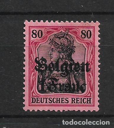 Sellos: alemania belgica 1916 michel 22 ** mnh 4.50&euro;- 12/38