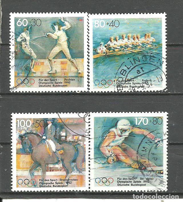 Sellos: ALEMANIA FEDERAL 1992 - MICHEL NRO. 1592-95 - USADO