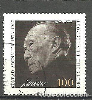 Sellos: ALEMANIA FEDERAL 1992 - MICHEL NRO. 1601 - USADO - ROCES