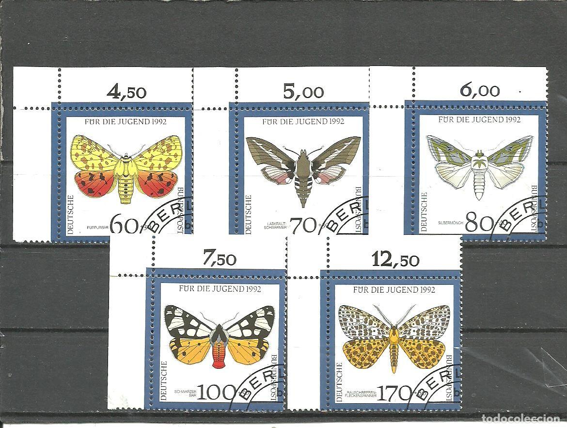 Sellos: ALEMANIA FEDERAL 1992 - MICHEL NRO. 1602-06 - MATASELLADO