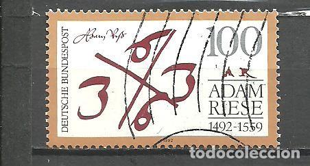 Sellos: ALEMANIA FEDERAL 1992 - MICHEL NRO. 1612 - USADO