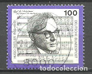 Sellos: ALEMANIA FEDERAL 1992 - MICHEL NRO. 1637 - USADO -