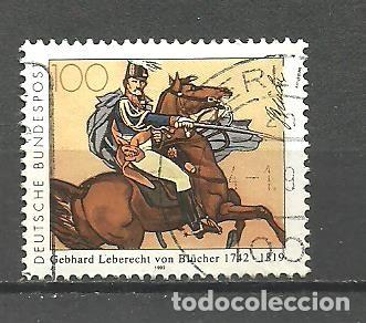 Sellos: ALEMANIA FEDERAL 1992 - MICHEL NRO. 1641 - USADO -