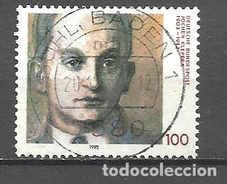 Sellos: ALEMANIA FEDERAL 1992 - MICHEL NRO. 1643 - USADO -