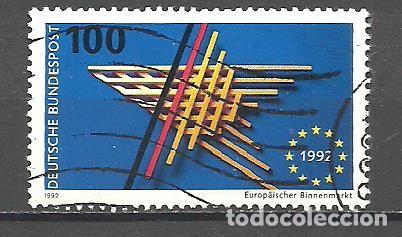 Sellos: ALEMANIA FEDERAL 1992 - MICHEL NRO. 1644 - USADO -