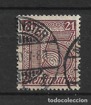 Sellos: alemania reich dienstmarken 1920 michel 18 usado 3&euro;- 12/12