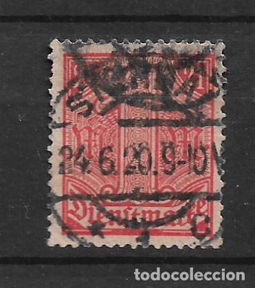 Sellos: alemania reich dienstmarken 1920 michel 22 usado 5&euro;- 12/12