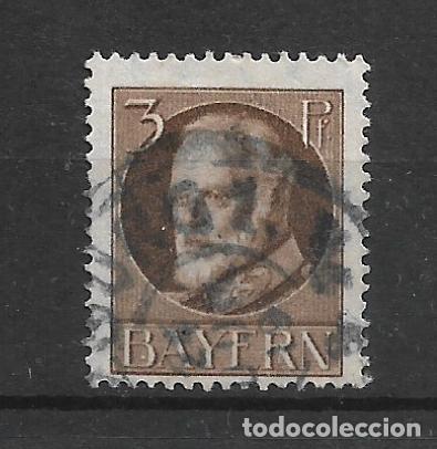 Sellos: alemania bayern 1916/1918 michel 94 II A usado 3.20&euro;- 12/12