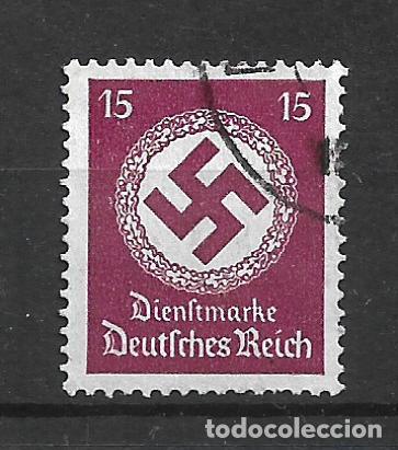 Sellos: alemania dienstmarken 1934/38 michel 139 usado 12&euro;- 12/26