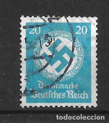Sellos: alemania dienstmarken 1934/38 michel 140 usado 2&euro;- 12/26