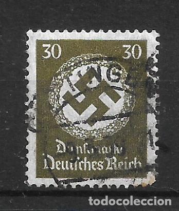 Sellos: alemania dienstmarken 1934/38 michel 141 usado 2&euro;- 12/26