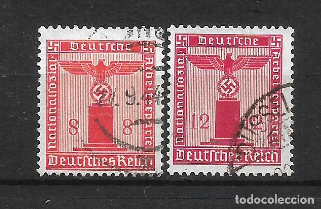 Sellos: alemania dienstmarken 1942 michel 160/161 usado 4.50&euro;- 12/39