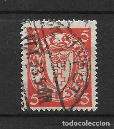 Sellos: alemania danzig 1924 michel 193 b usado 1.30&euro;- 12/39