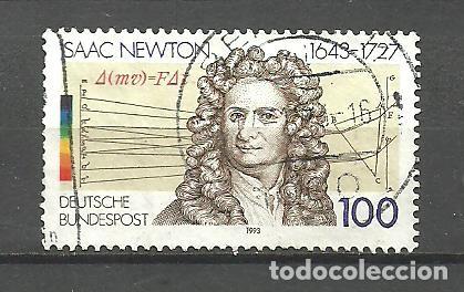 Sellos: ALEMANIA FEDERAL 1993 - MICHEL NRO. 1646 - USADO -