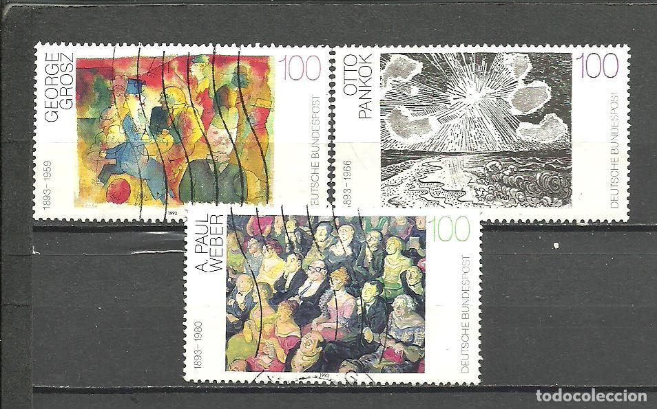 Sellos: ALEMANIA FEDERAL 1993 - MICHEL NRO. 1656-58 - USADO -