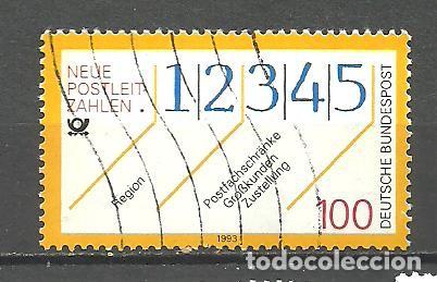 Sellos: ALEMANIA FEDERAL 1993 - MICHEL NRO. 1659 - USADO -