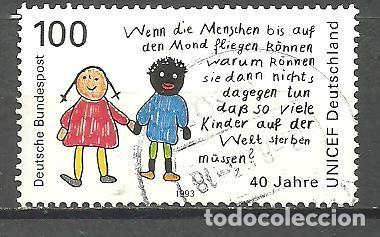 Sellos: ALEMANIA FEDERAL 1993 - MICHEL NRO. 1682 - USADO -