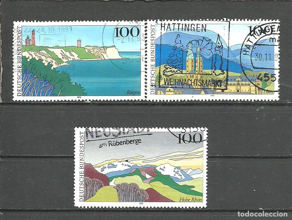Sellos: ALEMANIA FEDERAL 1993 - MICHEL NRO. 1684-86 - USADO -