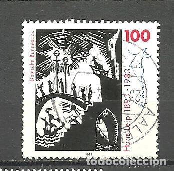 Sellos: ALEMANIA FEDERAL 1993 - MICHEL NRO. 1694 - USADO -
