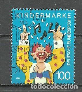 Sellos: ALEMANIA FEDERAL 1993 - MICHEL NRO. 1695 - USADO -