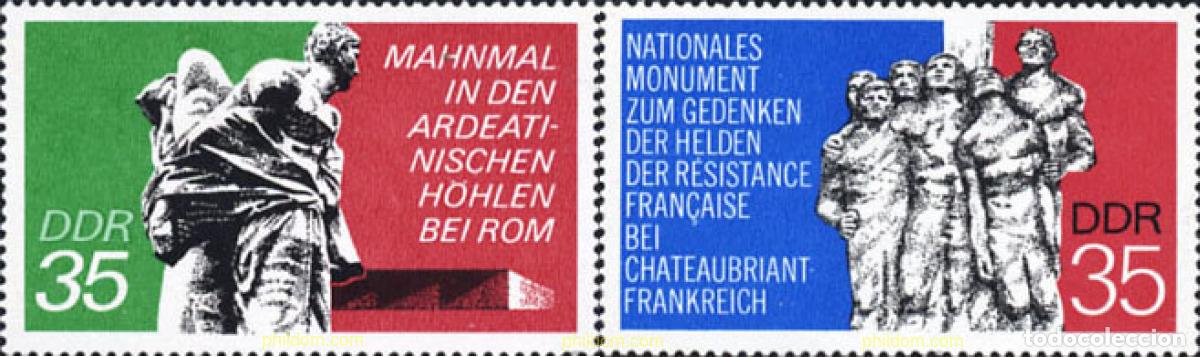 Sellos: 150770 MNH ALEMANIA DEMOCRATICA 1974 MONUMENTOS