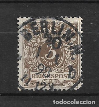 Sellos: alemania reich 1889 michel 45 usado berlin 98- 12/6