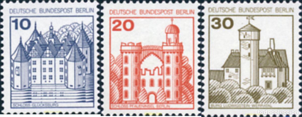 Sellos: 787020 MNH ALEMANIA. Berl&iacute;n 1977 CASTILLOS