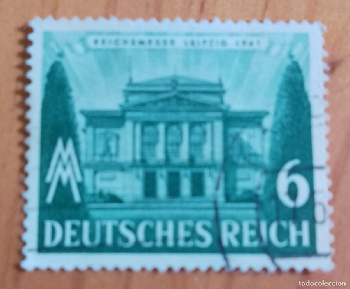 Sellos: ALEMANIA - V/F 6 - FERIA IMPERIAL LEIPZIG, 1941 - YV 689