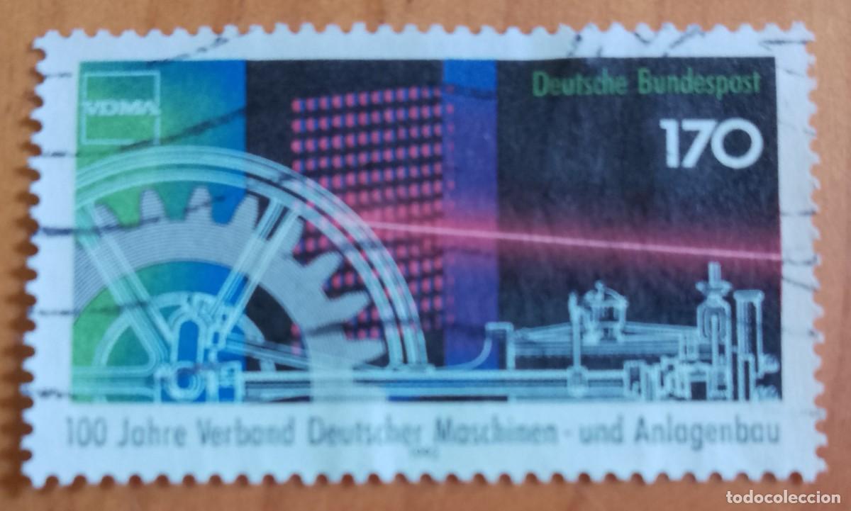 Sellos: ALEMANIA - V/F 170 - 100 A&Ntilde;OS DE LA ASOCIACI&Oacute;N DE INGENIERIA DE MAQUINARIA Y PLANTAS ALEMANAS.