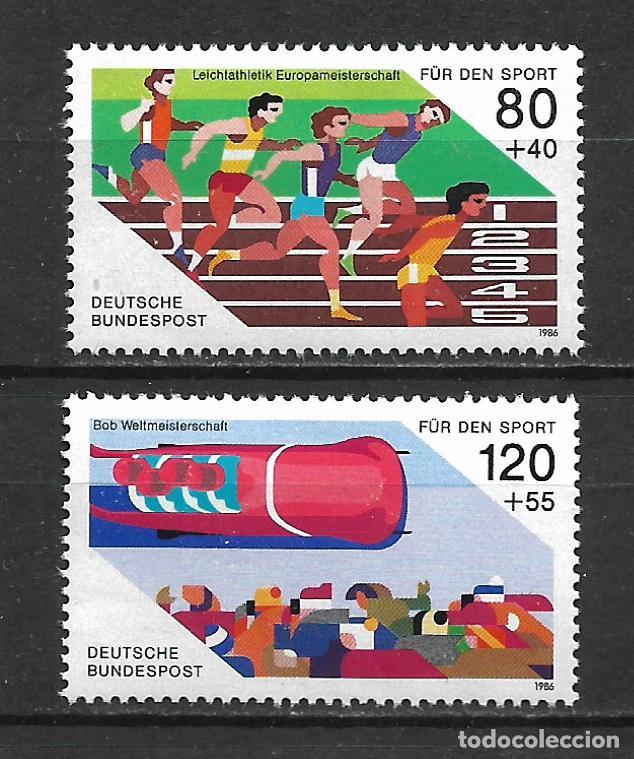 Sellos: alemania 1986 michel 1269/1270 ** mnh - 15/69