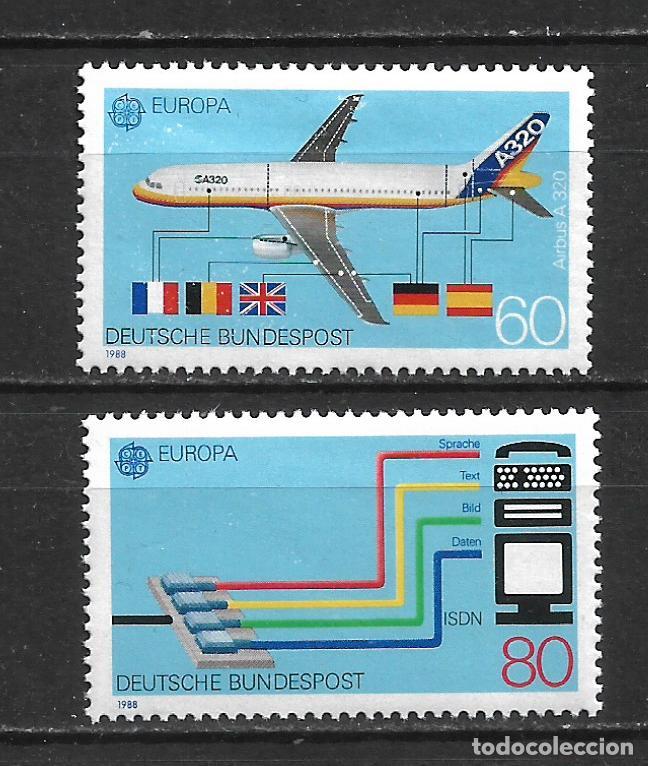Sellos: alemania 1988 michel 1367/1368 ** mnh 2.80&euro;- 14/4