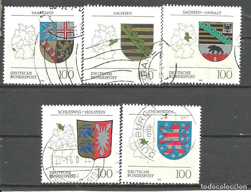 Sellos: ALEMANIA FEDERAL 1994 - MICHEL NRO. 1712-16 - USADO