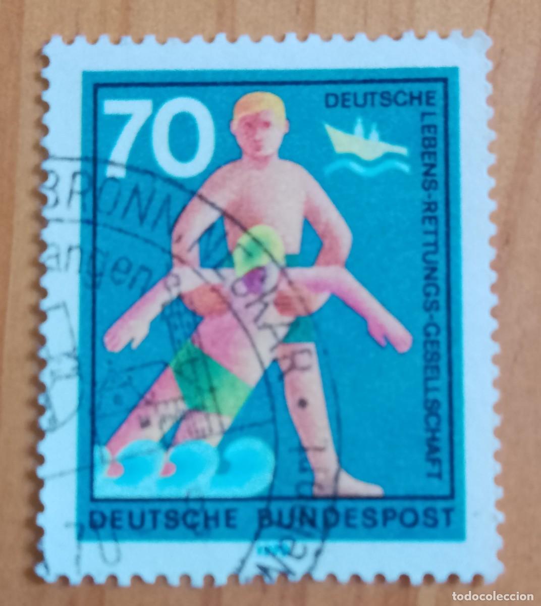 Sellos: ALEMANIA - V/F 70 - A&Ntilde;O 1979 - SOCIEDAD DE SALVAVIDAS