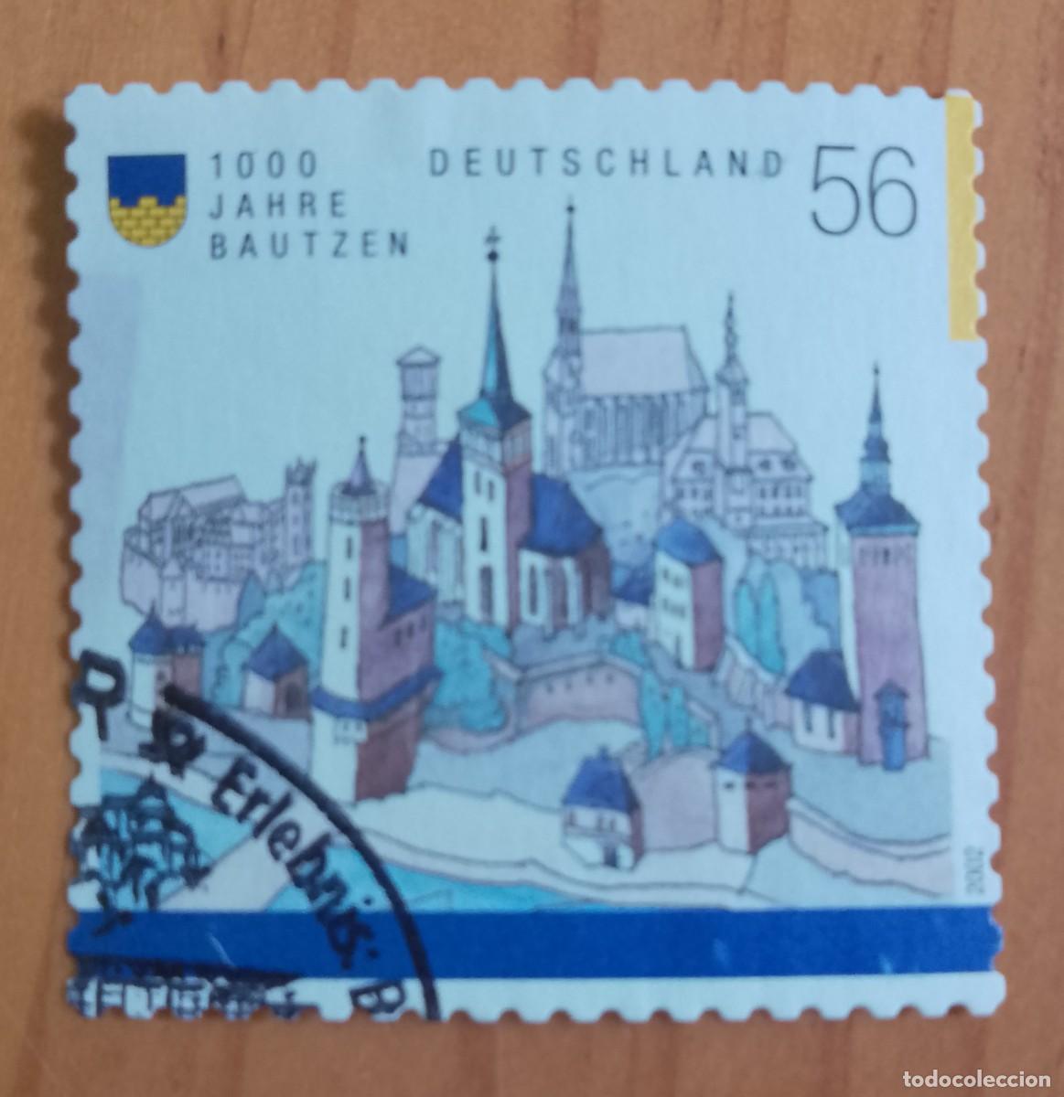 Sellos: ALEMANIA - V/F 56 - A&Ntilde;O 202 . 1000 A&Ntilde;OS, MILENARIO DE LA CIUDAD DE BAUTZEN