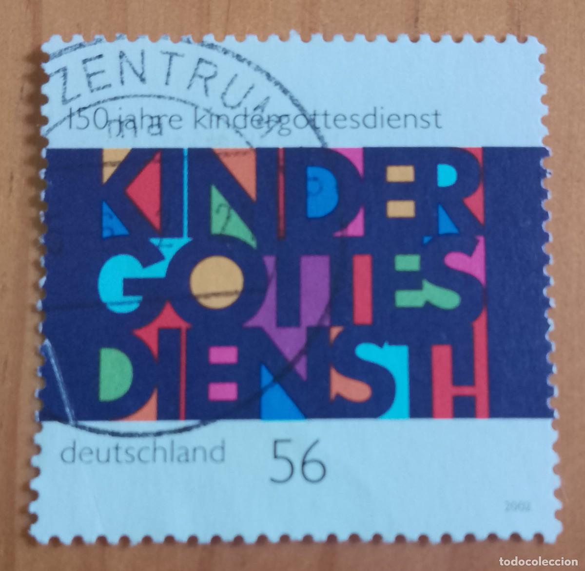 Sellos: ALEMANIA - V/F 56 - A&Ntilde;O 2002 - 150 ANIVERSARIO AL SERVICIO DE LA INFANCIA - YV 2084