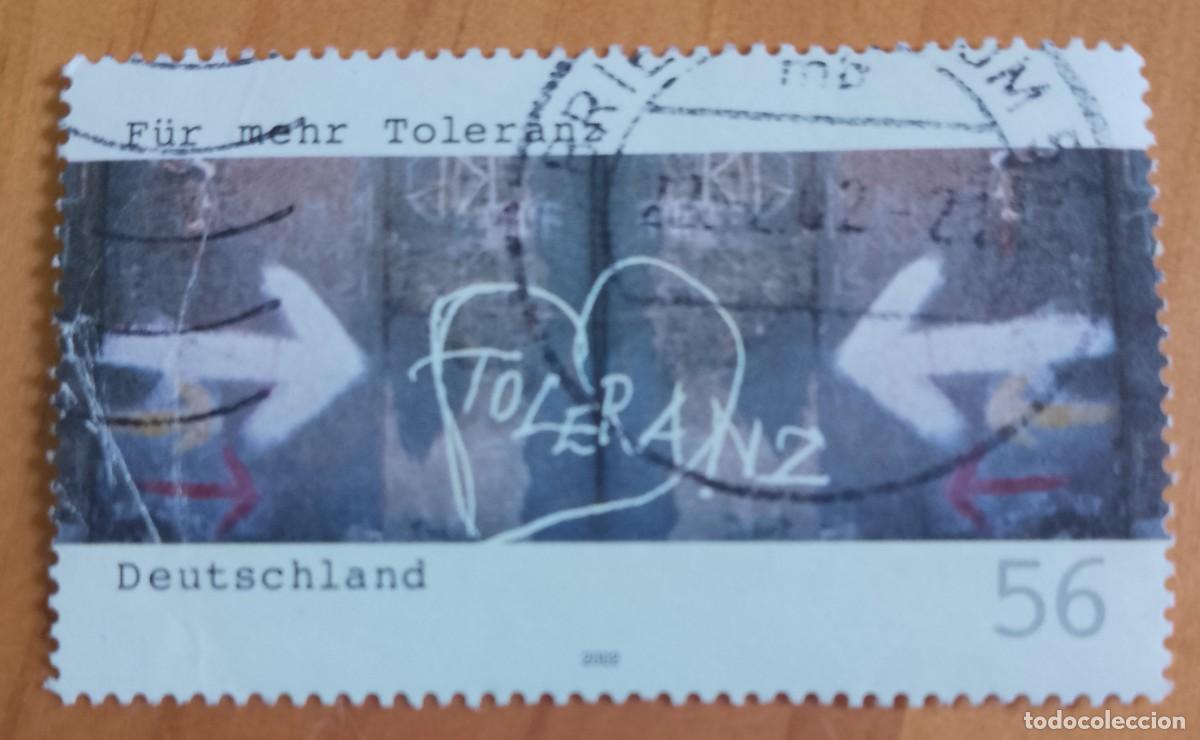 Sellos: ALEMANIA - V/F 56 -A&Ntilde;O 2002 - PARA MAYOR TOLERANCIA