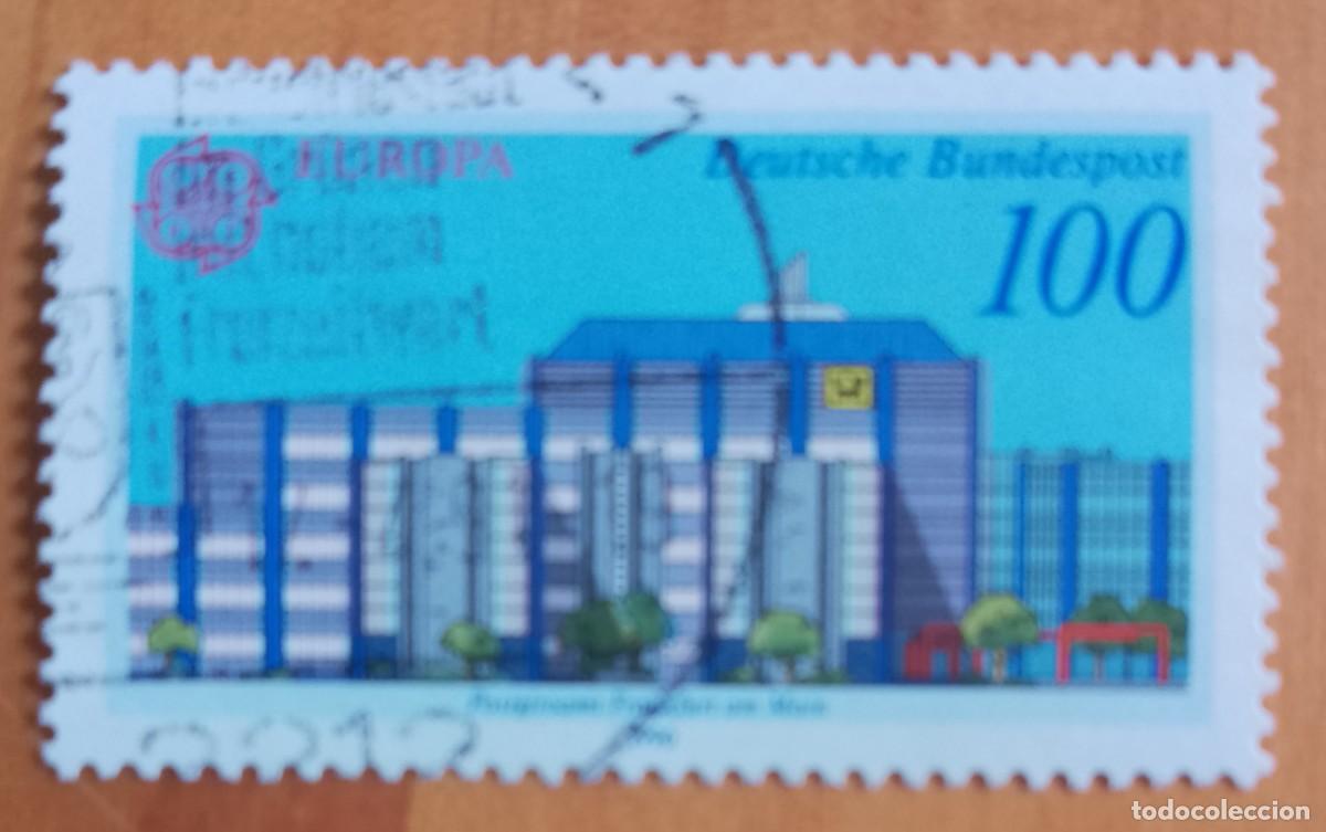 Sellos: ALEMANIA - V/F 100 - EUROPA, CEPT, A&Ntilde;O 1990, OFICINAS POSTALES.